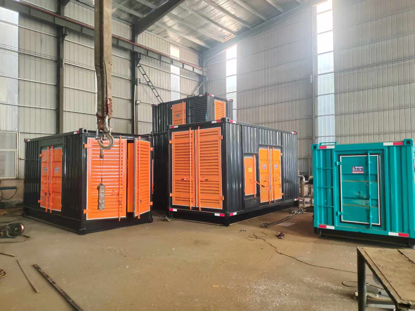 阿拉善右500kw柴油发电机组可以带动多少功率设备？